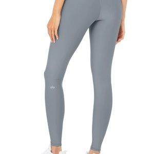 ALO Yoga silver leggings